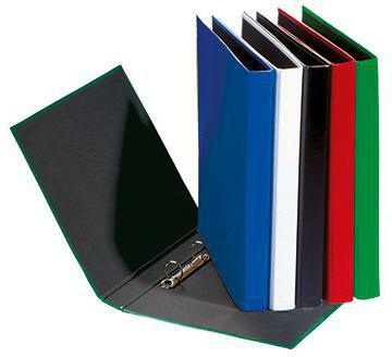 PAGNA Ringbuch Basic Colours 20606-02 DIN A4 2-Ring-Mechanik PP weiß