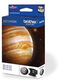 Brother Tintenpatrone LC-1240BK Original schwarz ca. 600 Seiten für Tintenstrahldrucker