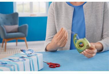 tesa Handabroller Easy Cut ecoLogo 57955-00000 19mmx10m grün nachfüllbar