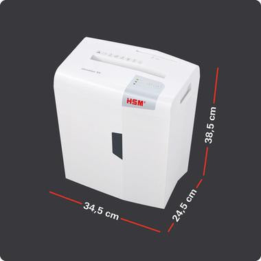 HSM Aktenvernichter shredstar X8 Partikelschnitt P-4 für Papier, CDs und Karten