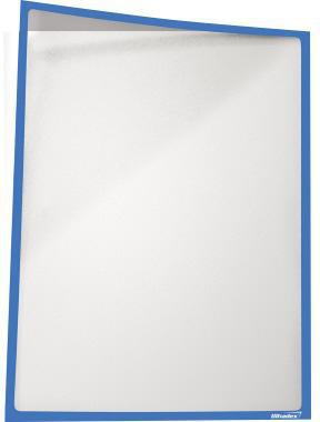 ULTRADEX Infotasche DIN A4 magnetisch grün 5 St./Pack – Magnetrahmen mit starker Haftkraft