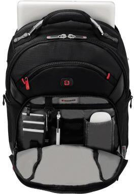 WENGER Businessrucksack Gigabyte 600627 15 Zoll schwarz – Notebookrucksack mit Tablet- und Organizerfach