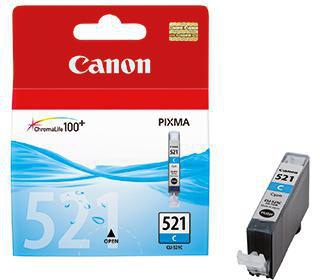 Canon Tintenpatrone CLI-521C Original cyan 9 ml für ca. 535 Seiten