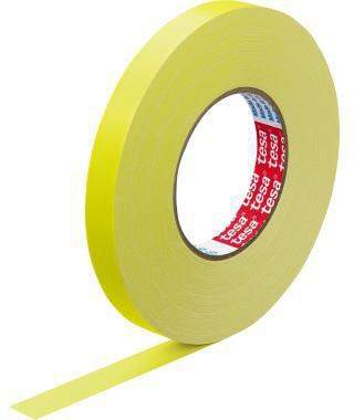 tesa Gewebeband 57230-00003 19mmx50m gelb – extra Power Perfect, reißfest & wasserfest