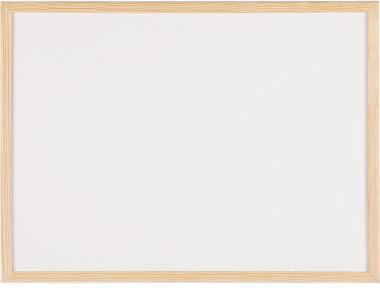 BI-OFFICE Whiteboard Basic 60x45 cm magnethaftend mit Holzrahmen