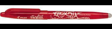 PILOT FriXion Ball 1.0 Tintenroller – radierbarer Rollerball mit 0,5 mm Strichstärke, schwarz