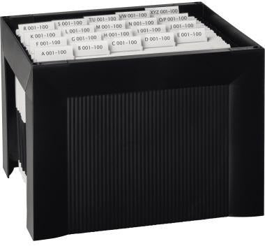 HAN Hängebox KARAT 1905-11 DIN A4 für 35 Hängemappen lichtgrau – Stapelbar & Stabil