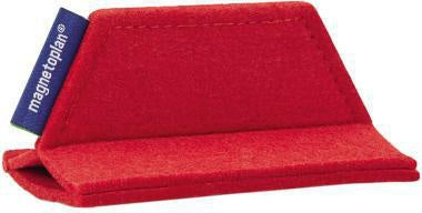 magnetoplan Tafelwischer magnetoWipe ecoAware – PET-Filz blau, magnetisch, 6 x 5,2 x 10,5 cm