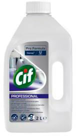 CIF Professional Küchen-Entkalker 2l Flasche – Entfernt Kalk schnell und materialschonend