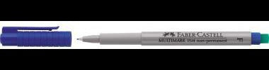 Faber-Castell MULTIMARK 1514 Folienstift rot 0,6 mm mit Radierer – Made in Germany