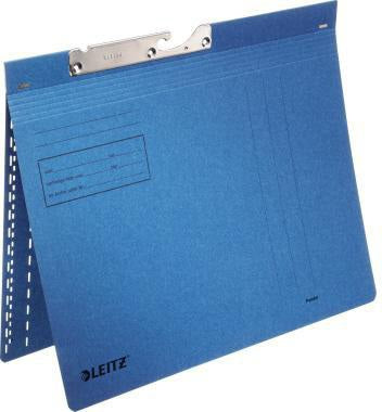 LEITZ Pendelhefter 20140015 DIN A4 250 g/m² kaufmännische Heftung gelb 50 Stück