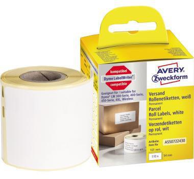 AVERY ZWECKFORM Versandetiketten 101 x 54 mm, 220 Etiketten/Rolle, BPA-frei, FSC-zertifiziert