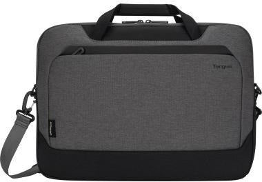 Targus Laptoptasche CypressEco TopLoad 15,6 Zoll Grau – Nachhaltige Notebooktasche aus recyceltem Material