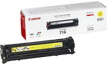 Canon Toner 716Y 1977B002AA – Original Gelb für ca. 1.500 Seiten
