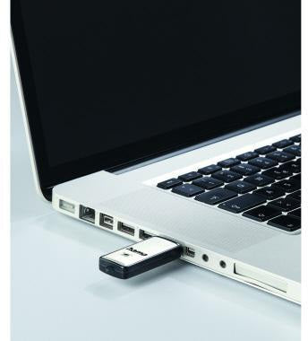 Hama USB-Stick FlashPen Fancy 128GB USB 2.0 schwarz/silber – Mobiler Speicher mit LED-Anzeige