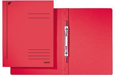 LEITZ Spiralhefter DIN A4 mit Beschriftungsfeld, 250 Blatt, weiß, 430 g/m²