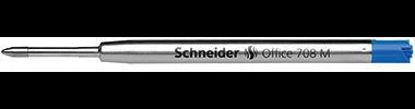 Schneider Kugelschreibermine Office 708 G2 Strichstärke M schwarz – Dokumentenecht, Made in Germany
