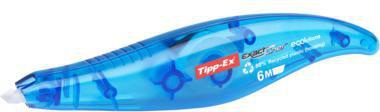 Tipp-Ex Korrekturroller Exact Liner ecolutions 5mm x 6m – sofort überschreibbar, für Links- und Rechtshänder
