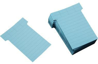 Ultradex T-Karte 60 x 85 mm hellgelb liniert 170 g/m² 100 Stück