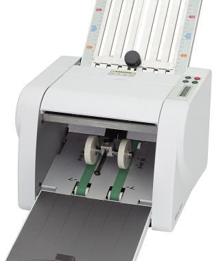 IDEAL Falzmaschine 8306 – 4 Falzarten, 115 Blatt/Min., LCD-Display, hellgrau