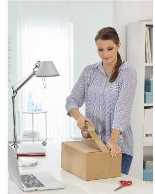 tesa tesapack Ultra Strong Packband 50 mm x 66 m weiß – extra reißfest für schwere Kartons