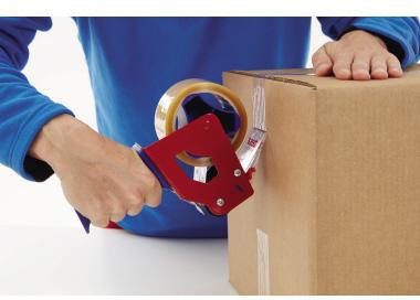 tesa tesapack 4089 Packband 50 mm x 66 m – Transparentes Klebeband für leichte bis mittelschwere Versandschachteln