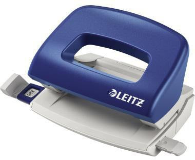 LEITZ Locher NeXXt 50580025 – 10 Blatt, Metall/Kunststoff, rot, ultra-scharfe Lochstempel