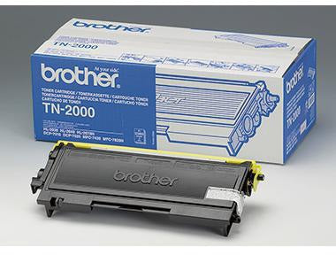 Brother Toner TN-2000 Original schwarz ca. 2.500 Seiten für Laserdrucker