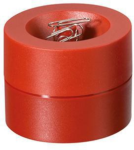 MAUL Klammernspender MAULpro 3012390 – 73x60mm, schwarz, mit Zentralmagnet