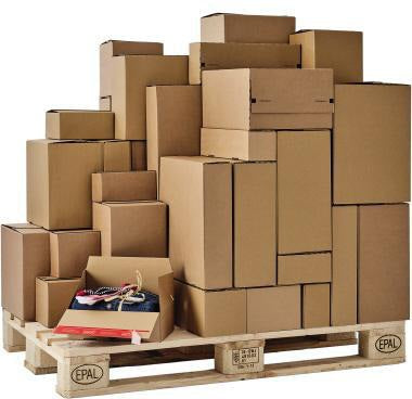 ColomPac Eurobox CP154.202020 Versandkarton 194x194x187mm braun