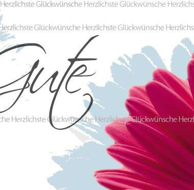 SIGEL Faltkarte Glückwunsch DS209 DIN lang 220 g/m² farbig Alles Gute 10 St./Pack. inkl. Umschläge