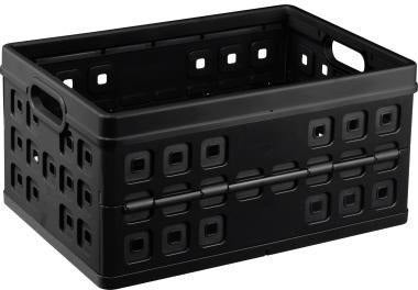 SUNWARE Klappbox the flap-line Square 46l – faltbar, stapelbar, 27 kg Traglast