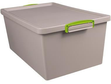 Really Useful Box Aufbewahrungsbox 62-NST-RDG 62l nestbar taubengrau recycelt