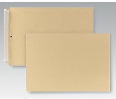 POSTHORN Versandtasche DIN C4 mit Fenster, 110 g/m², braun