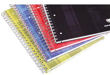 Clairefontaine BIND'O BLOCK Collegeblock DIN A4 kariert 90 g/m², 80 Blatt, blau, Doppelspiralbindung