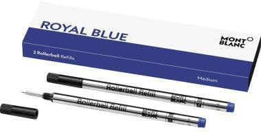 Montblanc Tintenrollermine Mystery Black M – 2er-Pack für Tintenroller