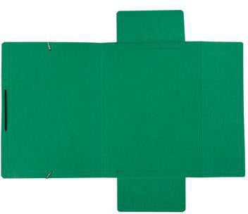 Soennecken Eckspanner 1472 DIN A4 mit 3 Klappen und Gummizug, rot, 250 Blatt
