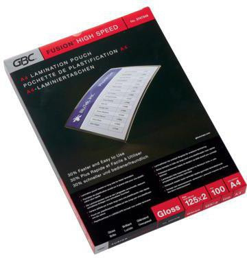 GBC HighSpeedPouch Laminierfolientasche DIN A4 80 µm 100 Stück – 30 % schneller laminieren