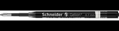 Schneider Gelion+ Gelmine G2 0,4 mm schwarz – dokumentenechte Edelstahlspitze, Made in Germany