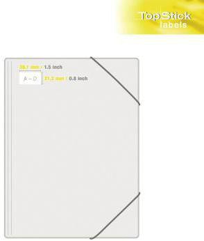 HERMA TopStick Universaletiketten 38 x 21,2 mm, weiß, 6.500 Etiketten, für Laser-, Inkjetdrucker und Kopierer