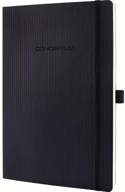 SIGEL Notizbuch Conceptum CO310 DIN A4 Softcover kariert 194 Seiten schwarz