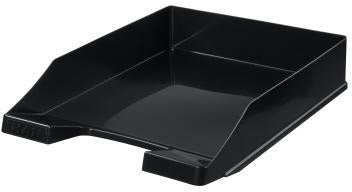 HAN Briefablage KLASSIK 1027-X-50 DIN A4/C4 lemon – Stapelbare Ablage in Hochglanz