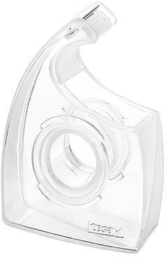 tesa Handabroller Easy Cut 57444-00001 19mmx33m rot/blau – nachfüllbarer Klebefilm-Abroller