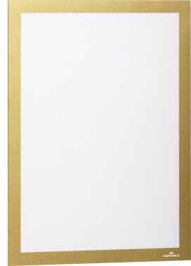 DURABLE Magnetrahmen DURAFRAME DIN A4 grün 2 St./Pack. – Selbstklebend & Magnetisch