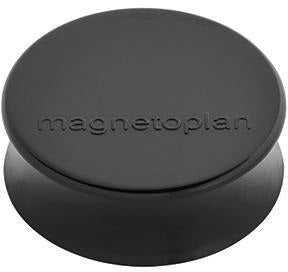 magnetoplan Magnet Ergo Large 1665032 34mm silber 10 St./Pack. – Ferrit-Magnete mit hoher Haftkraft