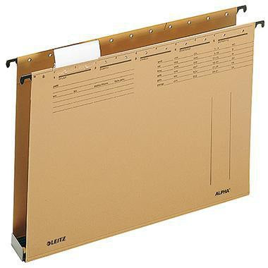 Leitz Hängesammler ALPHA 19410000 DIN A4 60 mm Natronkarton naturbraun