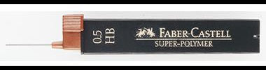 Faber-Castell Feinmine SUPER POLYMER 120700 HB 0,7 mm – 12 Stück