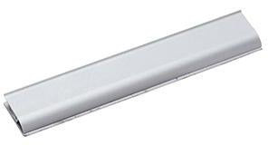 MAUL Papierklemmschiene 6246308 DIN A3 Aluminium matt silber – Selbstklebende Klemmleiste für bis zu 60 Blatt