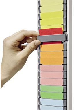 Ultradex T-Kartentafel 528120 mit 20 flexiblen Kartenplätzen – Aluminium silber, Made in Germany