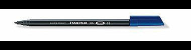 STAEDTLER Fasermaler Noris 326-2 – 1 mm rote Faserspitze, auswaschbar, Made in Germany